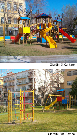 Giochi nei parchi del Cantaro e di San Gavino