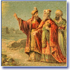 I Re Magi (particolare del dipinto 'I Magi' di Giotto)