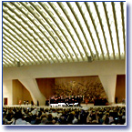 La Sala Nervi in Vaticano